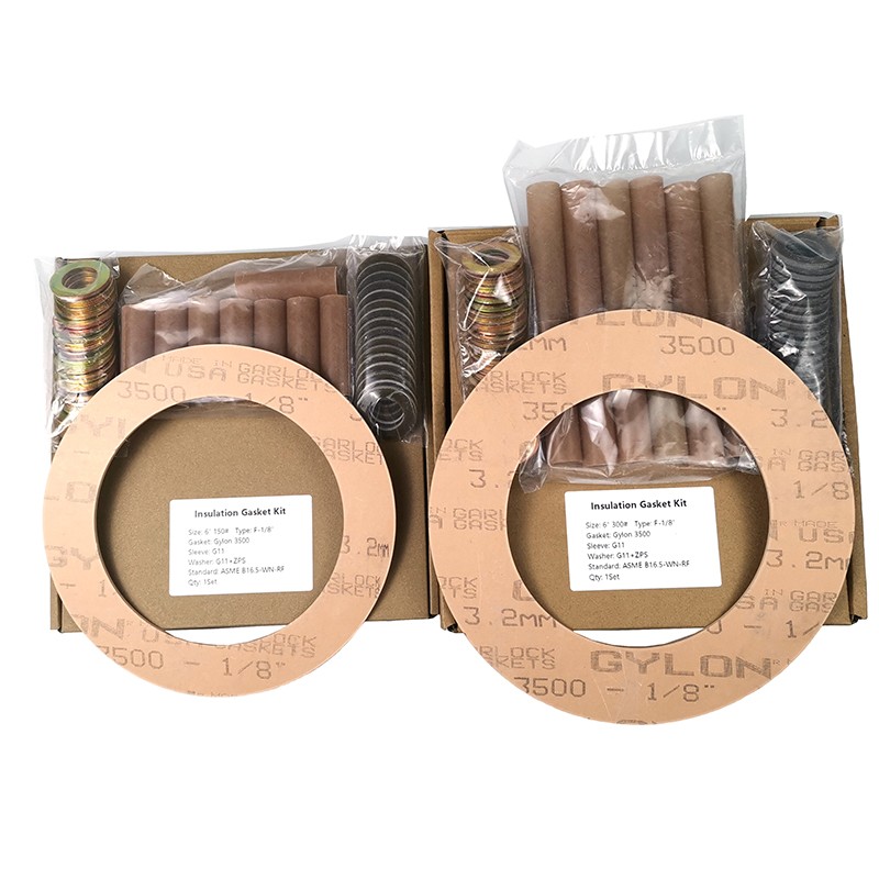 Cathodic Insulation Gasket Kit, 6 Inch, Retainer Gylon 3500