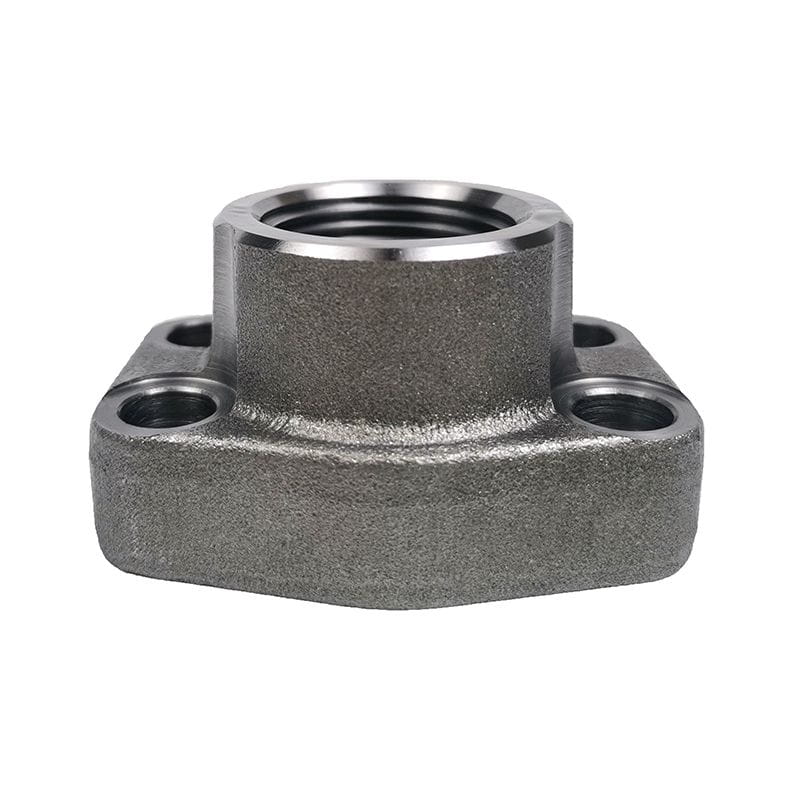 Code 62 Flange, SAE Thread, 1-1/4 Inch, 6000 PSI, Carbon Steel