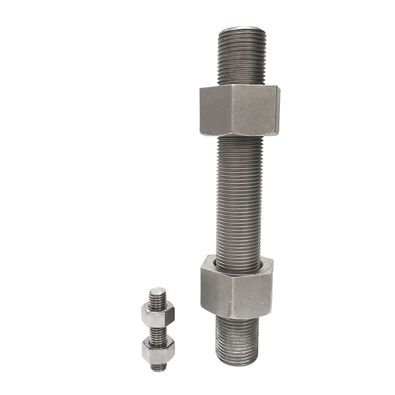 DIN W.Nr.1.4876 Fastener, X10NiCrAlTi3220, M45, 30 to 800 mm