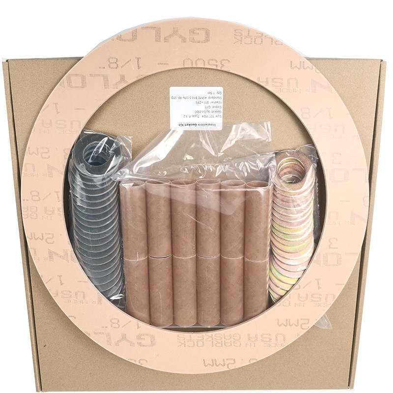 Garlock Isolation Gasket, Retainer Gylon 3500, G11 Sleeve, Type F