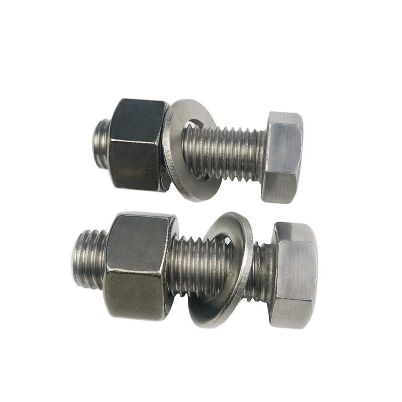 Hexagonal Headed Bolt With Nut And Washer, ANSI B18.2.1