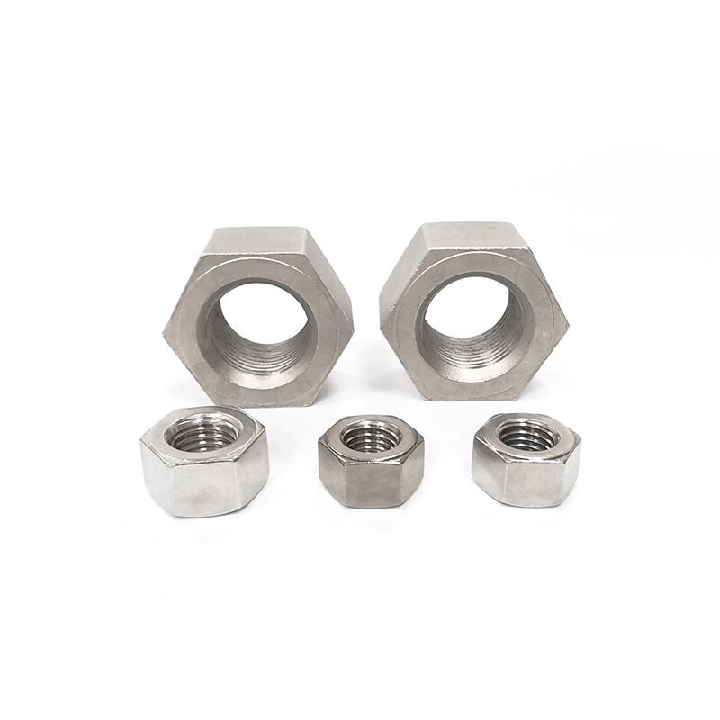Inconel 600 Nut, UNS N06600, 5/16 to 4 inch, Grade A, 195 HB