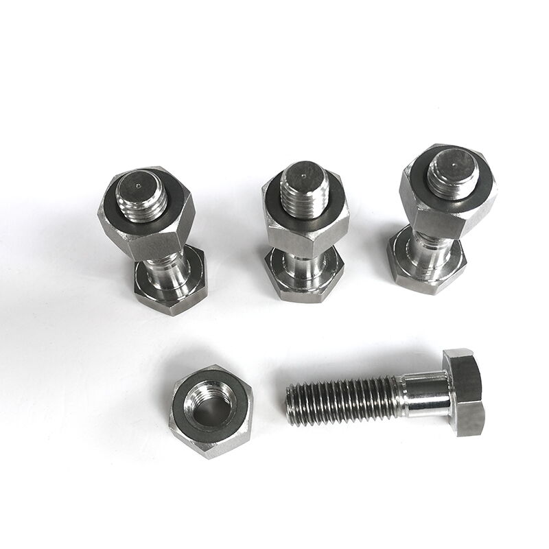 Monel 400 Bolt and Nut, NiCu30Fe, M6 to M100, 30 to 800 mm