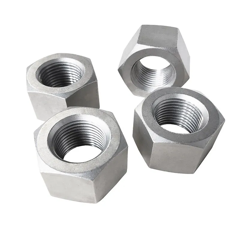 Incoloy 800HT Nut, X8NiCrAlTi31-21, M5 to M100, Grade A, Class 8.8