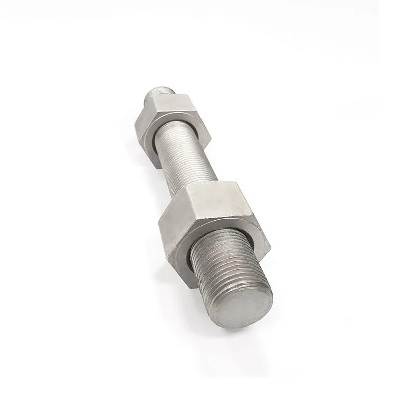 UNS N06600 Stud Bolt, BSW NA14, 2 inch, 30 to 1000 mm