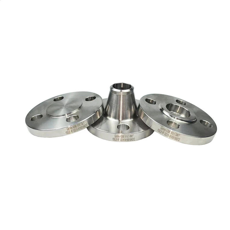 SS 304 WN Flange, Forged Steel, Strong Stiffness