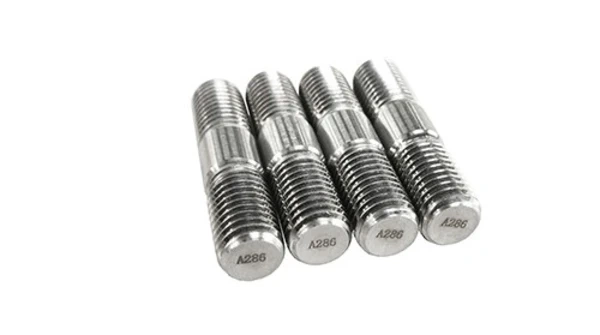 A286 Double Head Stud Bolt, UNS S66286, Stainless Steel Fastener | Topper