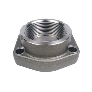 Hydraulic Flange, SAE Female BSPP Thread, 1-1/2 Inch, 3000 PSI