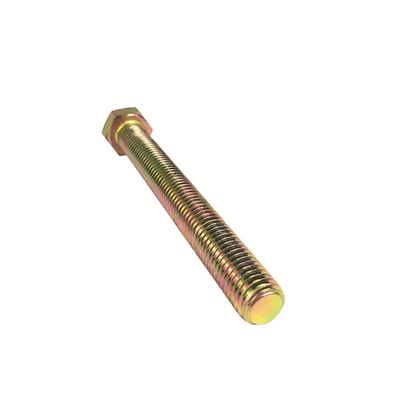 ASME SA193 B7 Hex Bolt, 5/16 to 4 Inch, 30 to 1000 mm, Color-Zinc Coated