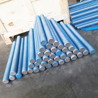 DIN W.Nr.1.4501 Thread Rod, UNS S32760, M48, 640 mm