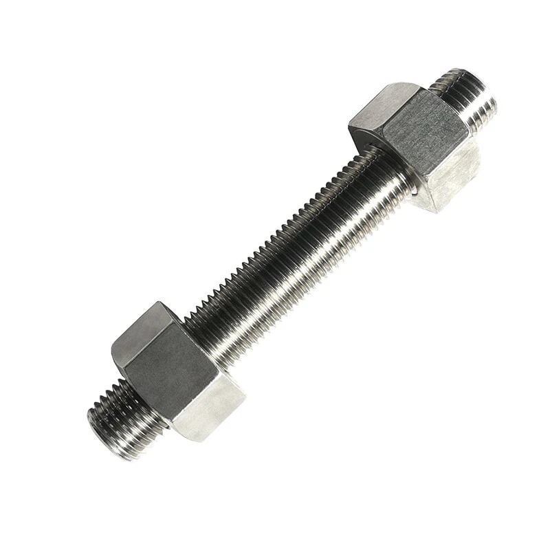 Incoloy 825 Stud Bolt, UNS N08825, Max. 200 HB, 1 inch