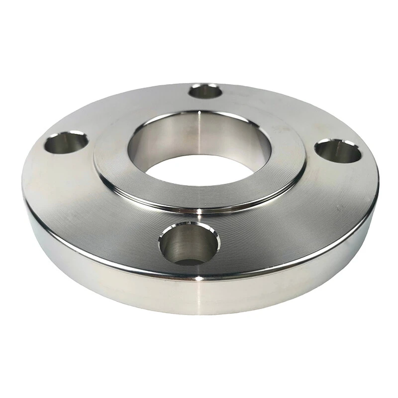SS 304 SO Flange, RF, Forged Steel, 300LB