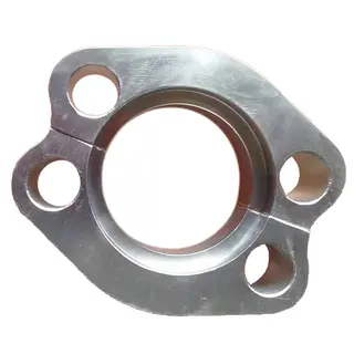 SAE Split Flange, Halves, DN50, 6000 PSI, J518, Carbon Steel