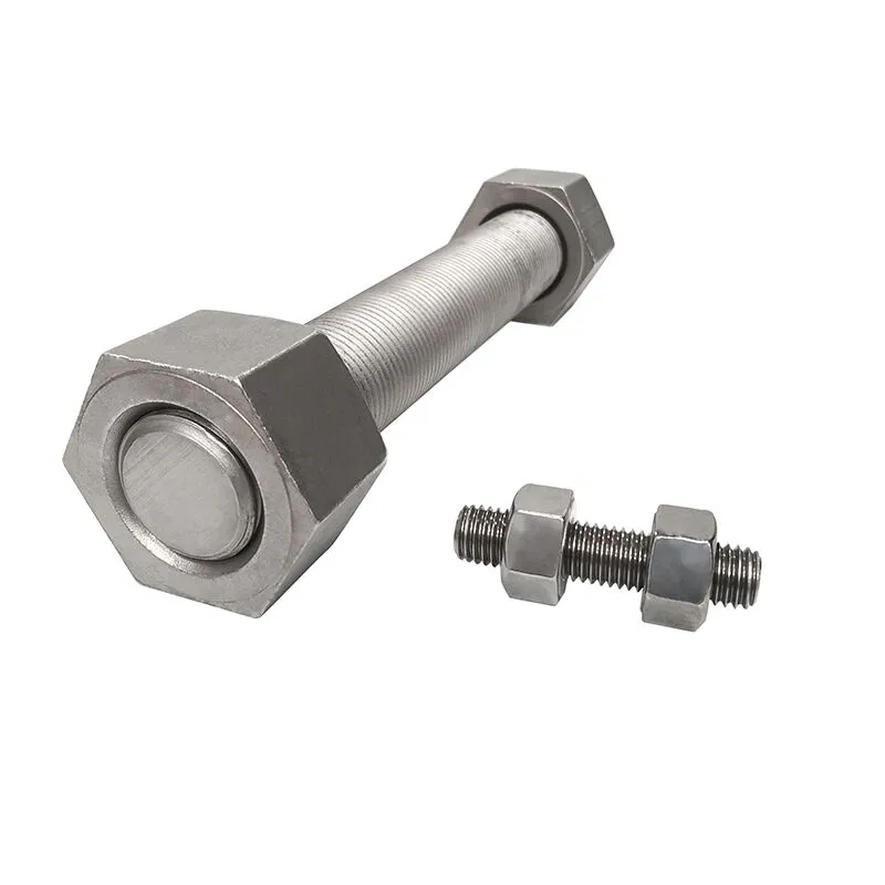 NF Z8NC32.21 Bolt and Nut, Incoloy 800, M6 to M100, 30 to 3000 mm