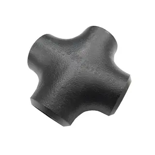 ASTM A234 WPB Cross, ASME B16.9, 1 Inch, STD, Butt Weld