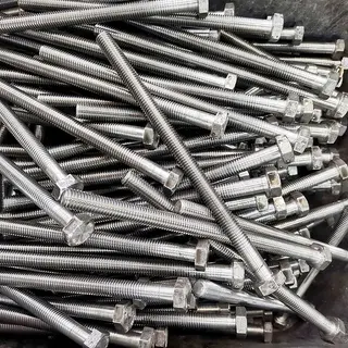 Inconel 601 Screw, NiCr23Fe, M24, 30 to 3000 mm, Grade A