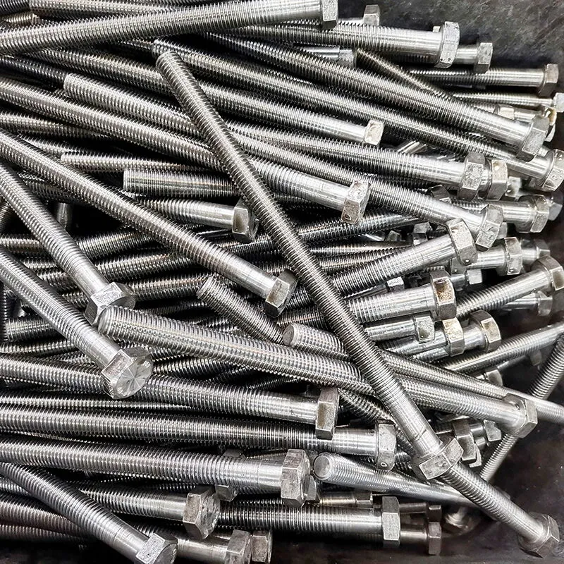 Inconel 601 Screw, NiCr23Fe, M24, 30 to 3000 mm, Grade A