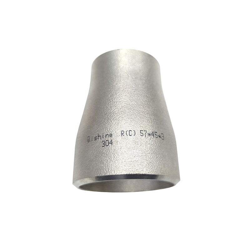 SS 304 Concentric Reducer, ASME B16.9, 57*45*3 mm, STD, Butt Weld