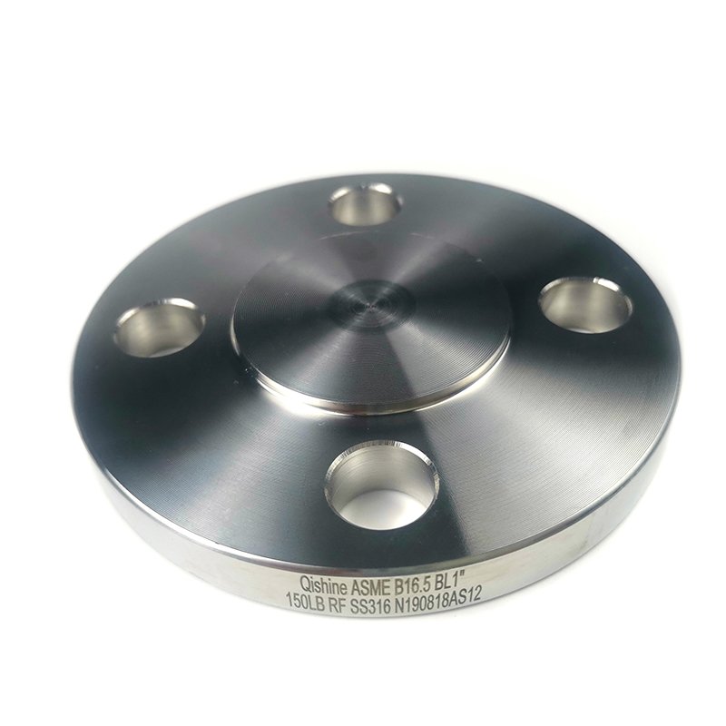 Stainless Steel BL Flange, 150LB, RF, 1 Inch, B16.5, F316
