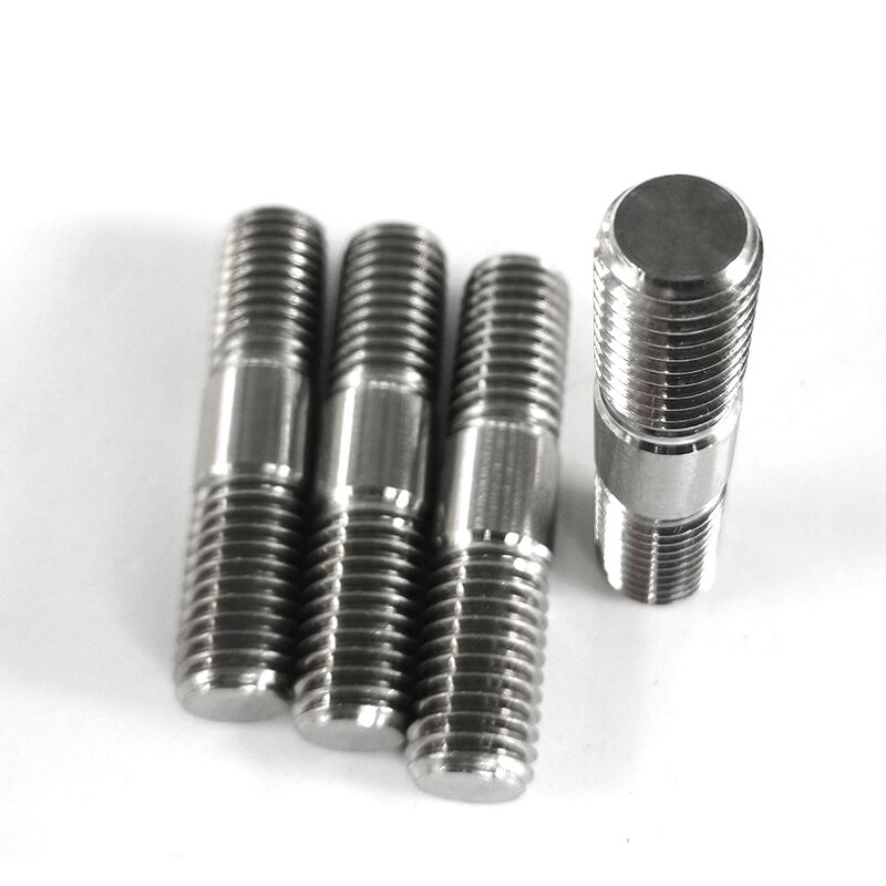 UNS N04400 Stud Bolt, NiCu30Fe, 1-3/8 inch, 30 to 800 mm