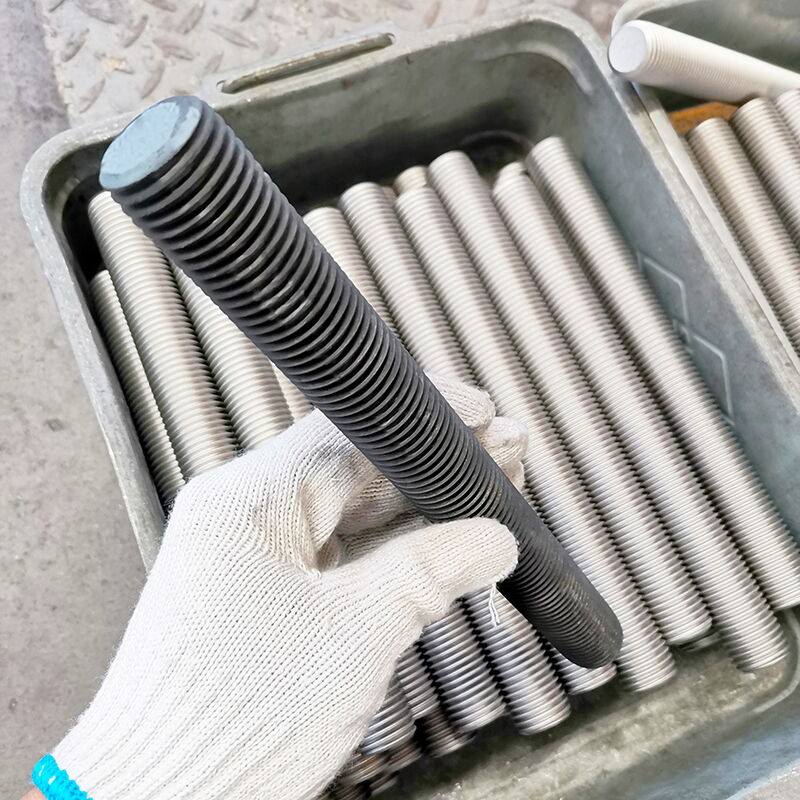 UNS S32205 Thread Rod, W.Nr.1.4462, M48, 590 mm, Grade A UNS S32205 Thread Rod, W.Nr.1.4462, M48, 590 mm, Grade A