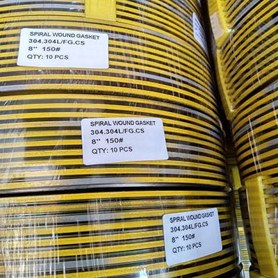 FG Filler Gasket, 8 Inch, CL150, 304L Hoop with FG Filler