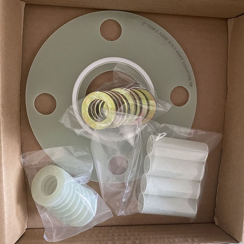 Flange Isolation Gasket Kit, Type E for B16 5 WN FF Flange