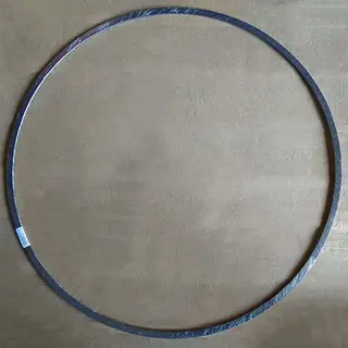 SS316L Kammprofile Gasket, SS316L Hoop, FG Filled