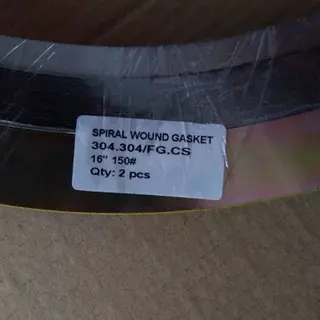 CGI ANSI B16.20 Gasket, 16 Inch, DN400, 150LB, FG Filled