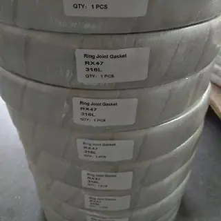 SS Ring Joint Gasket, Stainless Steel 316L, RX47, 2500LB