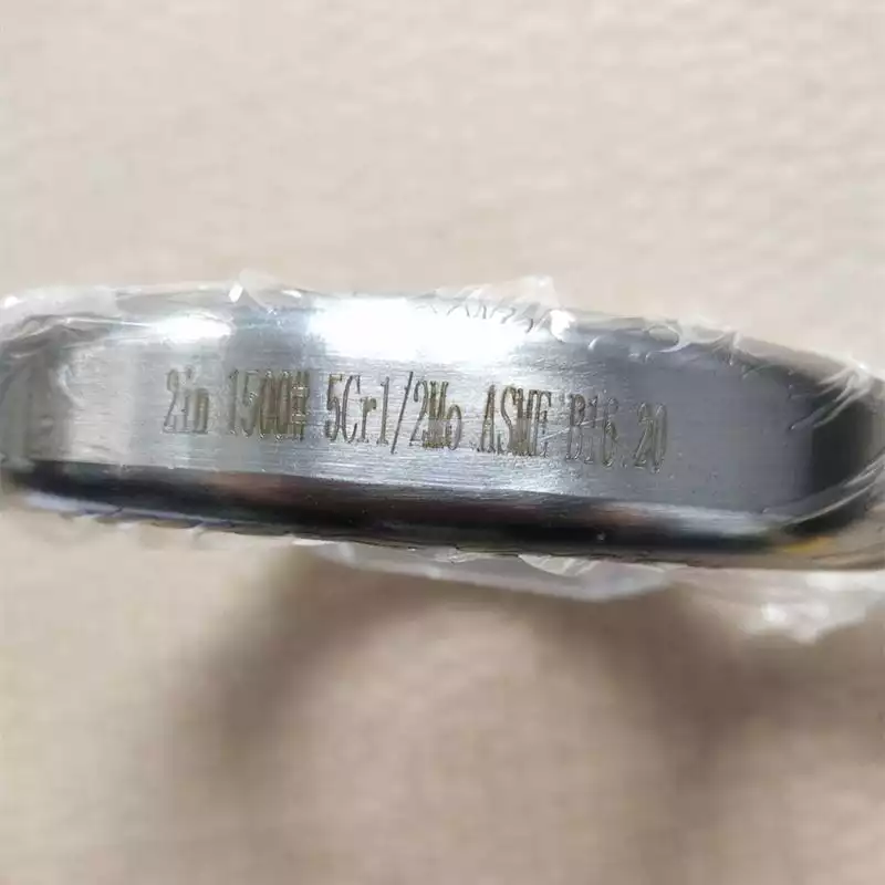 Metal Gasket Seal, Oval Ring, 2 Inch, 1500LB, 5Cr1/2Mo