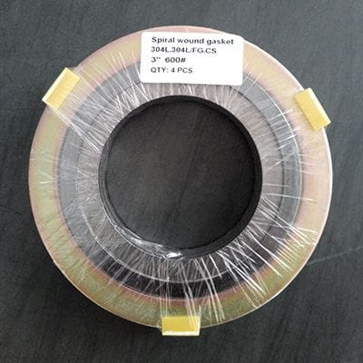 Spiral Wound Metallic Gasket, 3IN, DN80, Flexible Graphite
