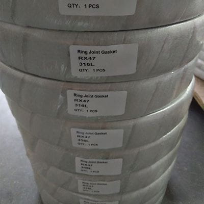 SS Ring Joint Gasket, Stainless Steel 316L, RX47, 2500LB