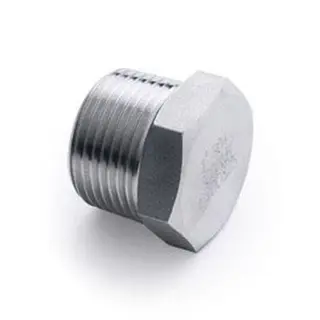 Hex Plug, ASTM A105, F304L, NPT, 3/4 Inch, 3000LB, 6000LB