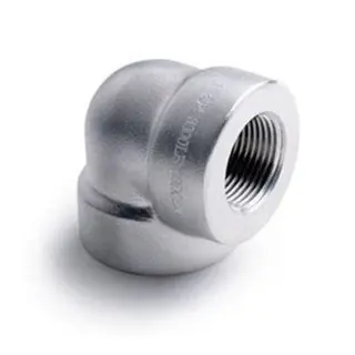 High Pressure Elbow, ASTM A105, Seamless, BW, SW, Thread, NPT
