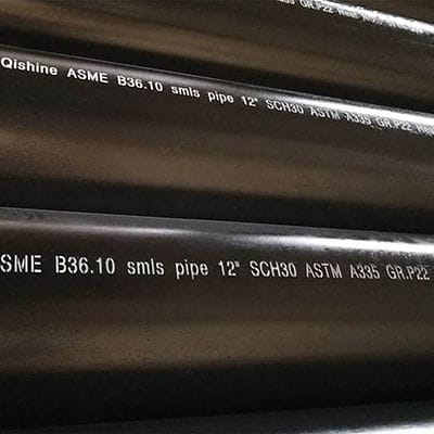 ASTM A335 P22 Pipe, 12 Inch, DN300, ASME B36.10