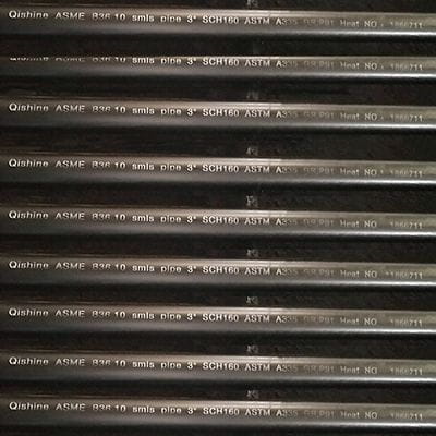 High-temperature SMLS Pipe, SMLS, 3 Inch, DN80, SCH 160, BE