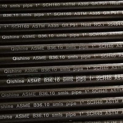 ASTM A335 P91 Seamless Pipe, ASME B36.10, 1 Inch, DN25, PE