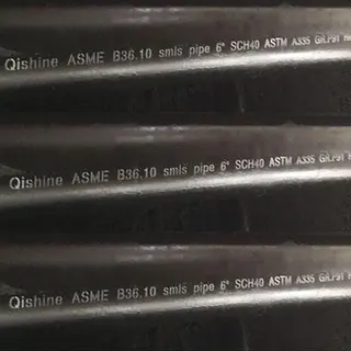 Bevel End Seamless Pipe, ASME B36.10, 6 Inch, DN150, BE