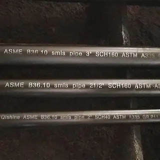ASTM A335 P11 SMLS Pipe, ASME B36.10, 2 1/2 Inch, DN65