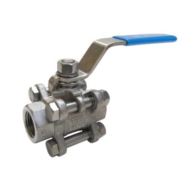 3 Pieces Forged Ball Valve, API 598, Alloy Steel, Duplex Steel