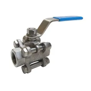 3 Pieces Forged Ball Valve, API 598, Alloy Steel, Duplex Steel
