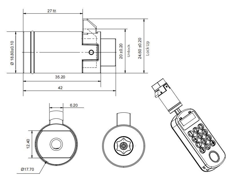 Smart Vending Lock Cylinder Design Drawings Smart Vending Lock Cylinder Design Drawings
