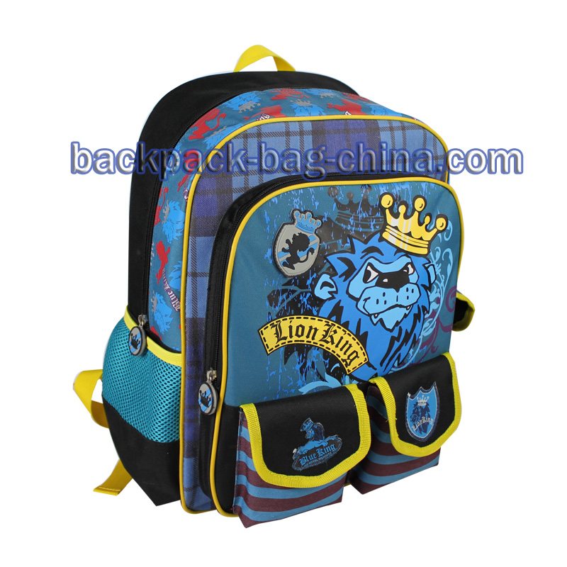 Blue School Backpacks