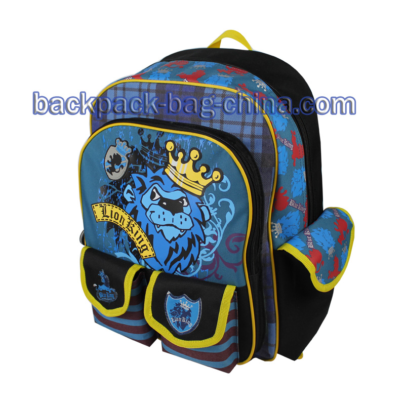 Blue School Backpacks