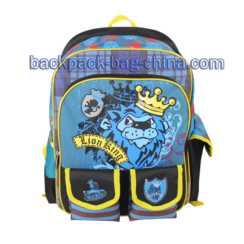 Blue School Backpacks