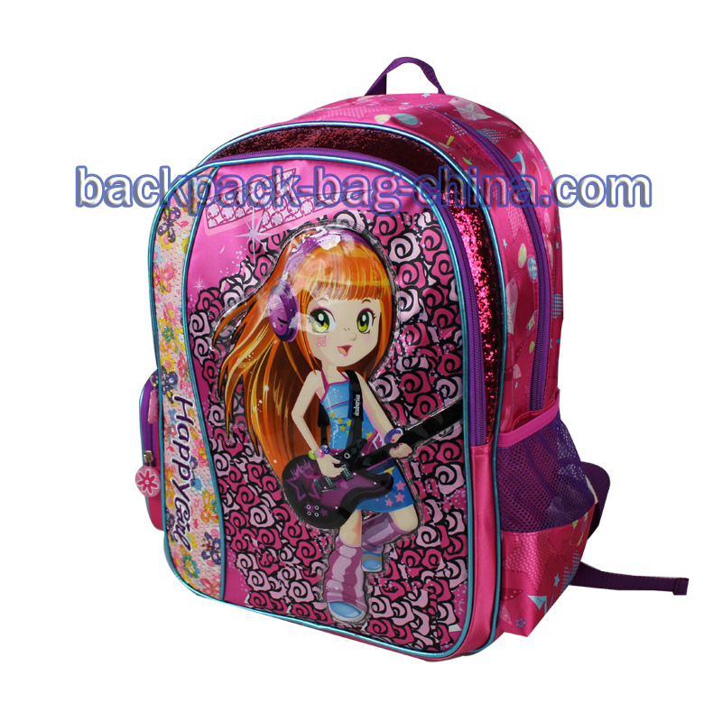Guitar Kids School Backpacks