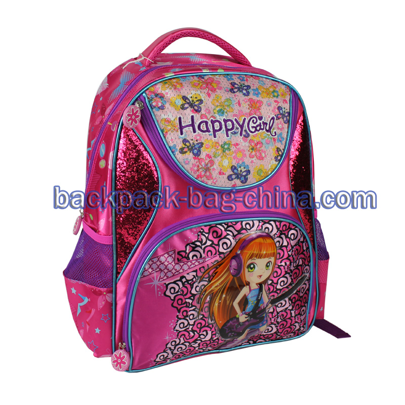 Happy Girl School Bag