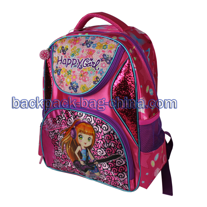 Happy Girl School Bag