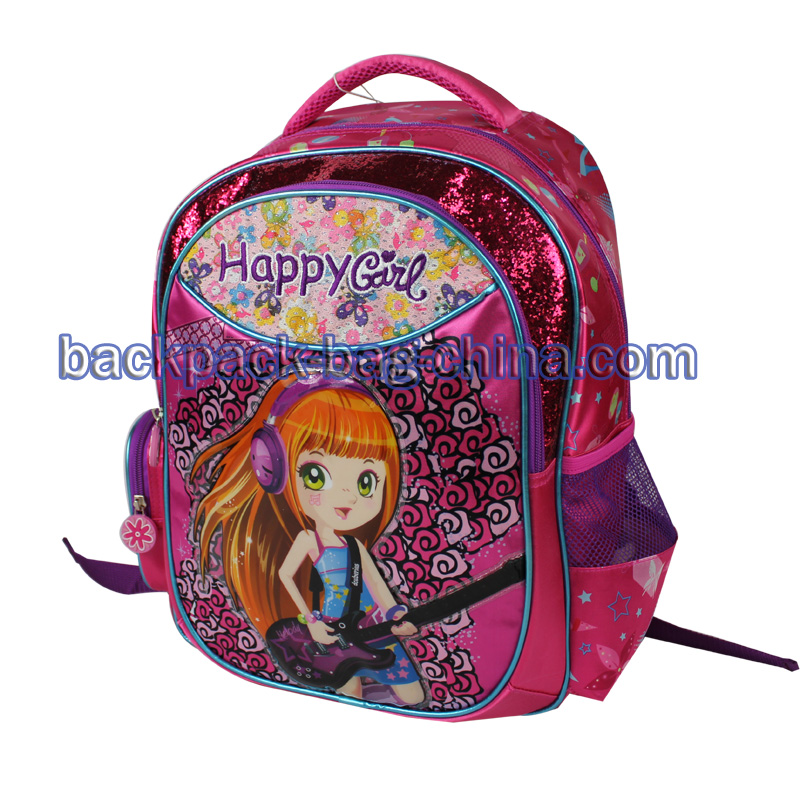 Pink Girl School Backpacks